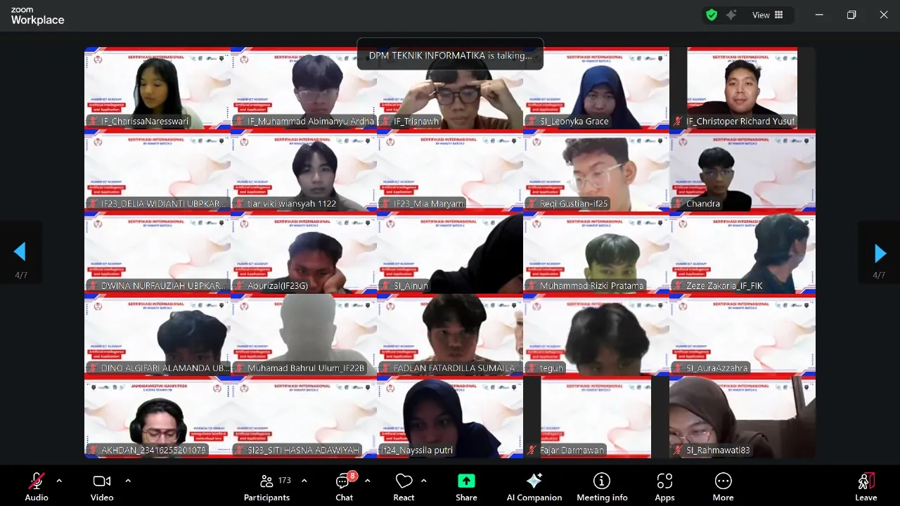 sertifikasi internasional HIMATIF 3